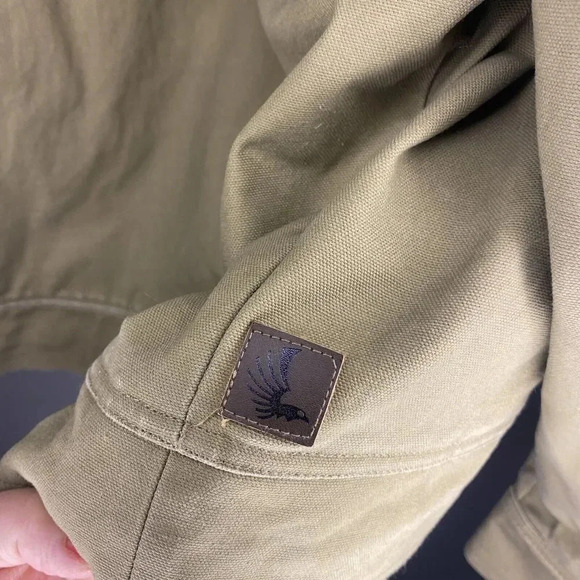 Cody James Jacket Adult XL  Beige Cotton Canvas Fleece Lined Western - Picture 9 of 9